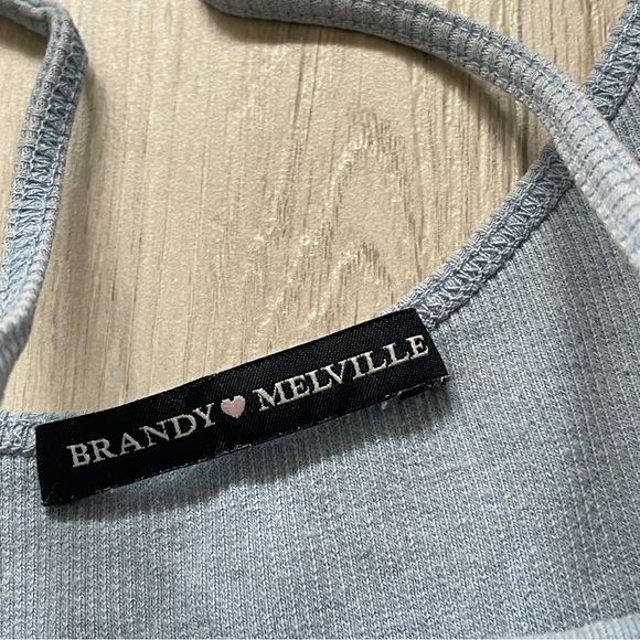 Brandy Melville Crop Tank Tops Set of 3 (one size) halter summer fitted stretchy - Picture 4 of 7